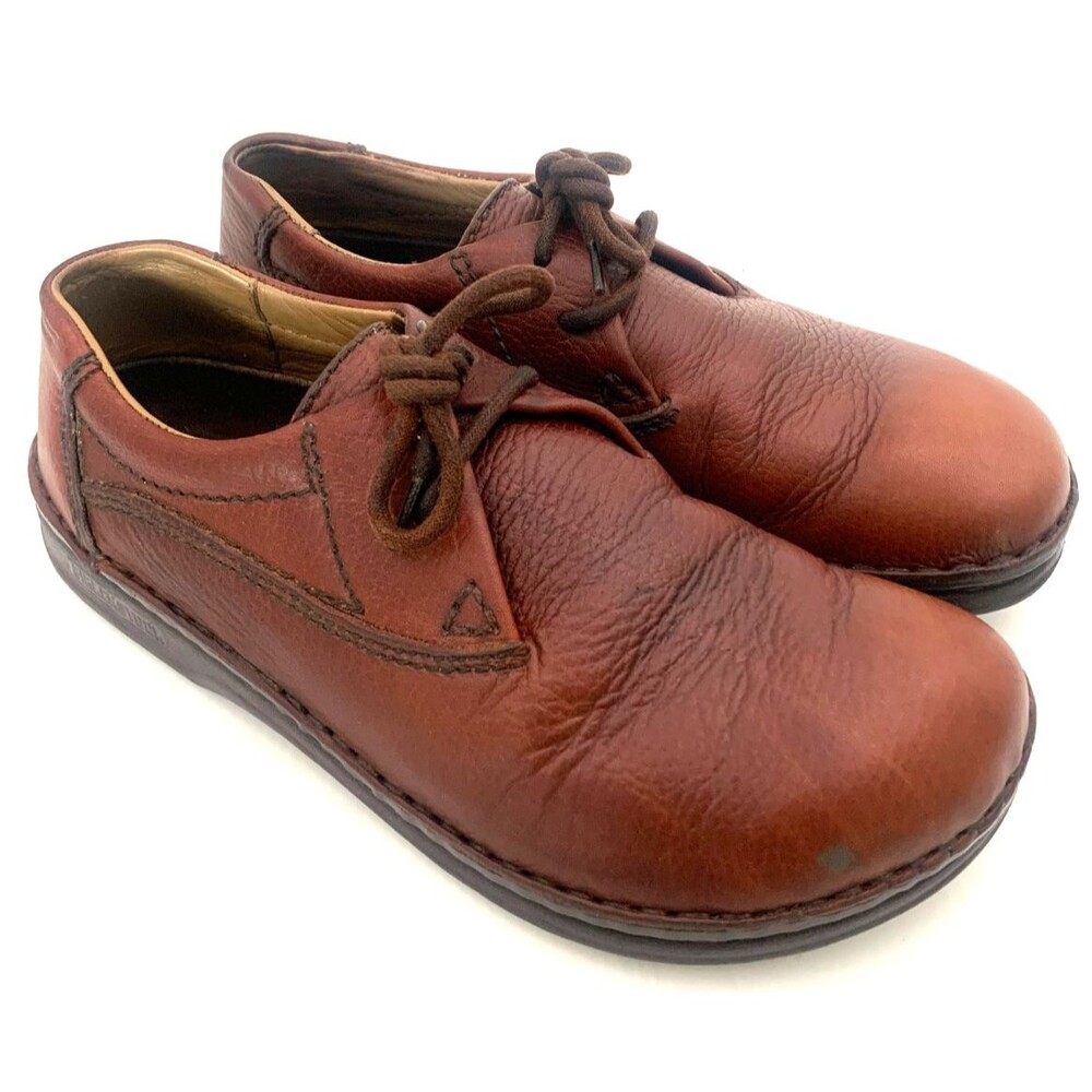 Birkenstock Footprints Memphis Shoes Sz 40 Mens 7 Woman’s 9 Lace Up Oxford